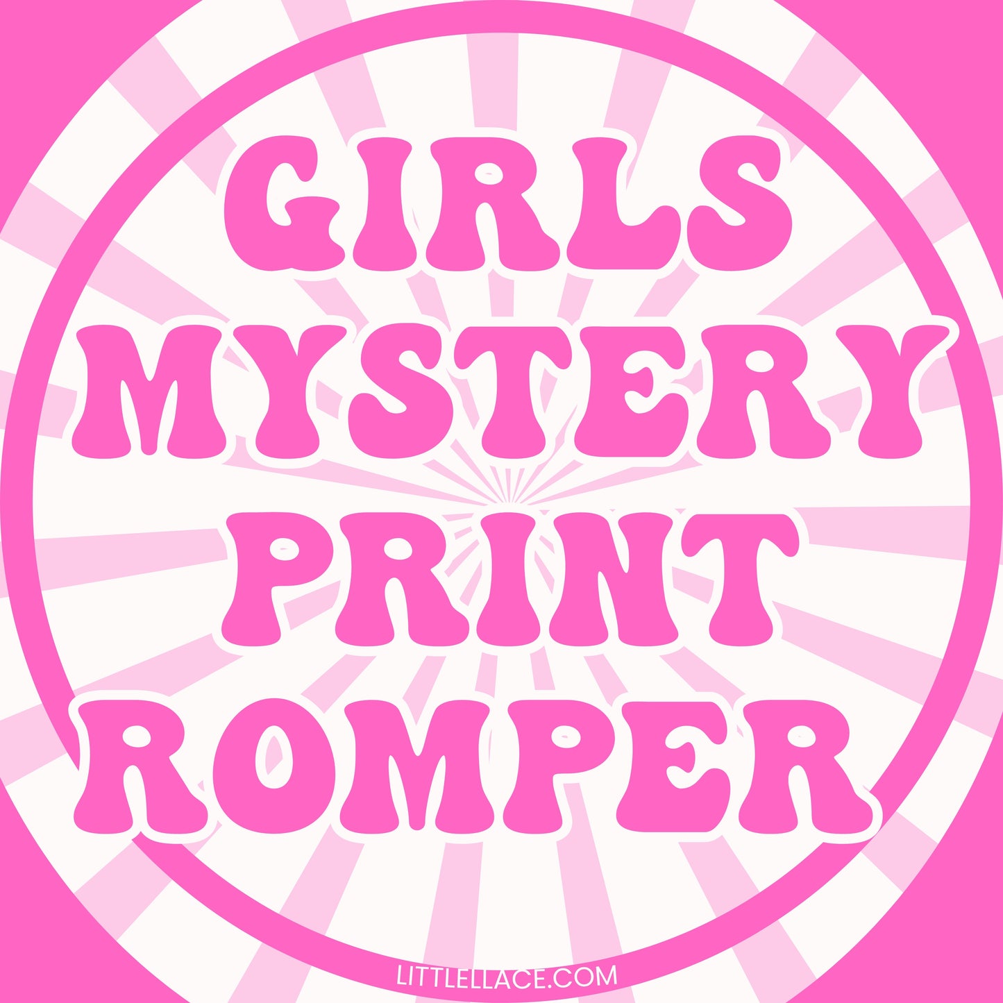 Girls Mystery Print Romper