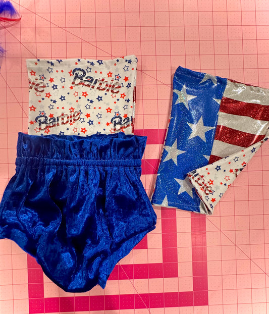 Barbie Flag Back Tops