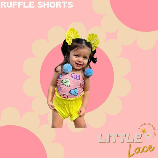 Custom Ruffle Shorts