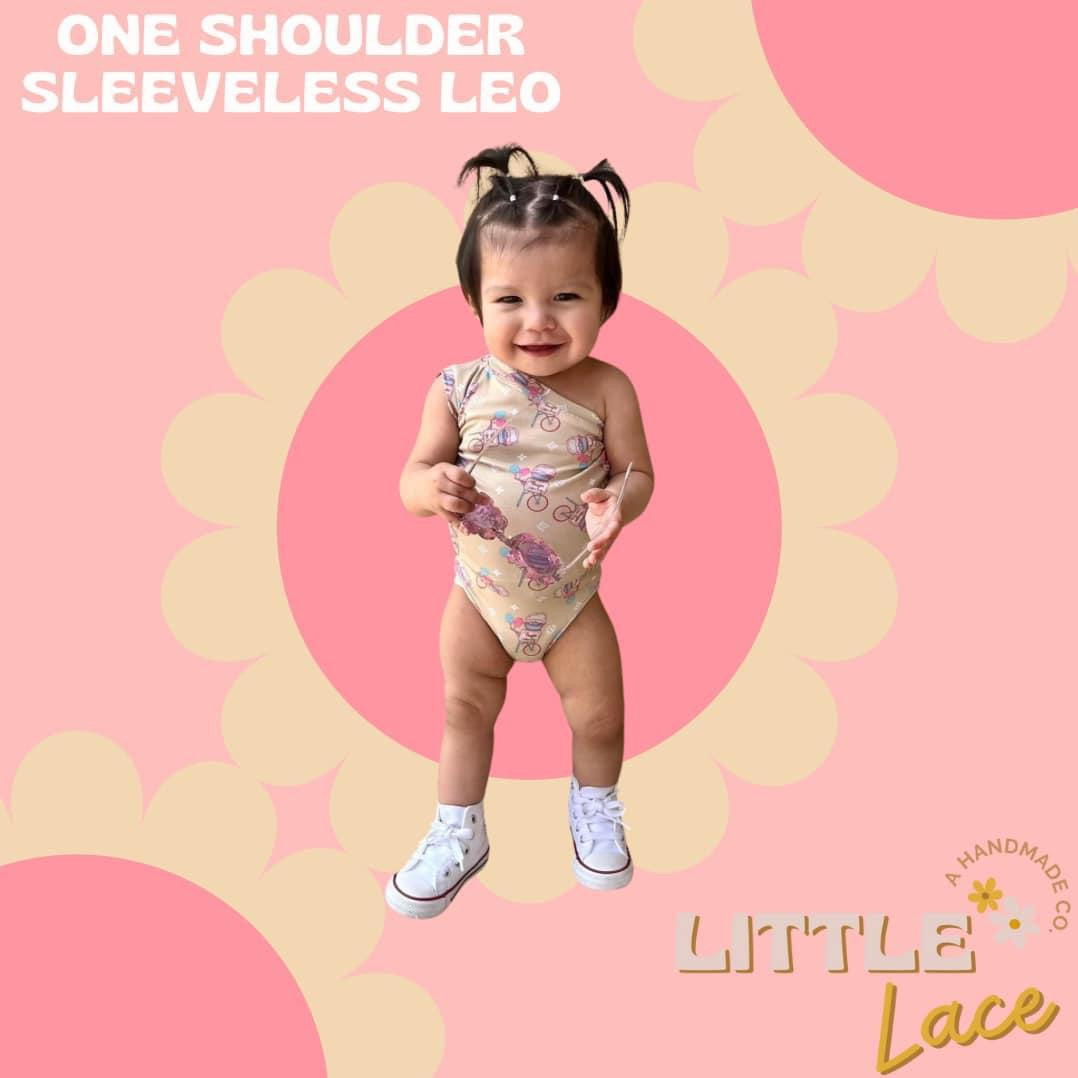 Custom One Shoulder Sleeveless Leo