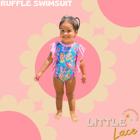 Custom Ruffle Swimsuit