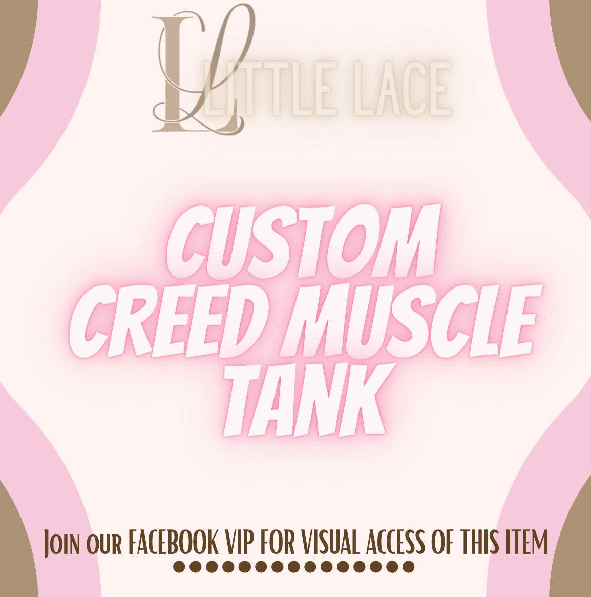 Custom Creed Muscle Tank