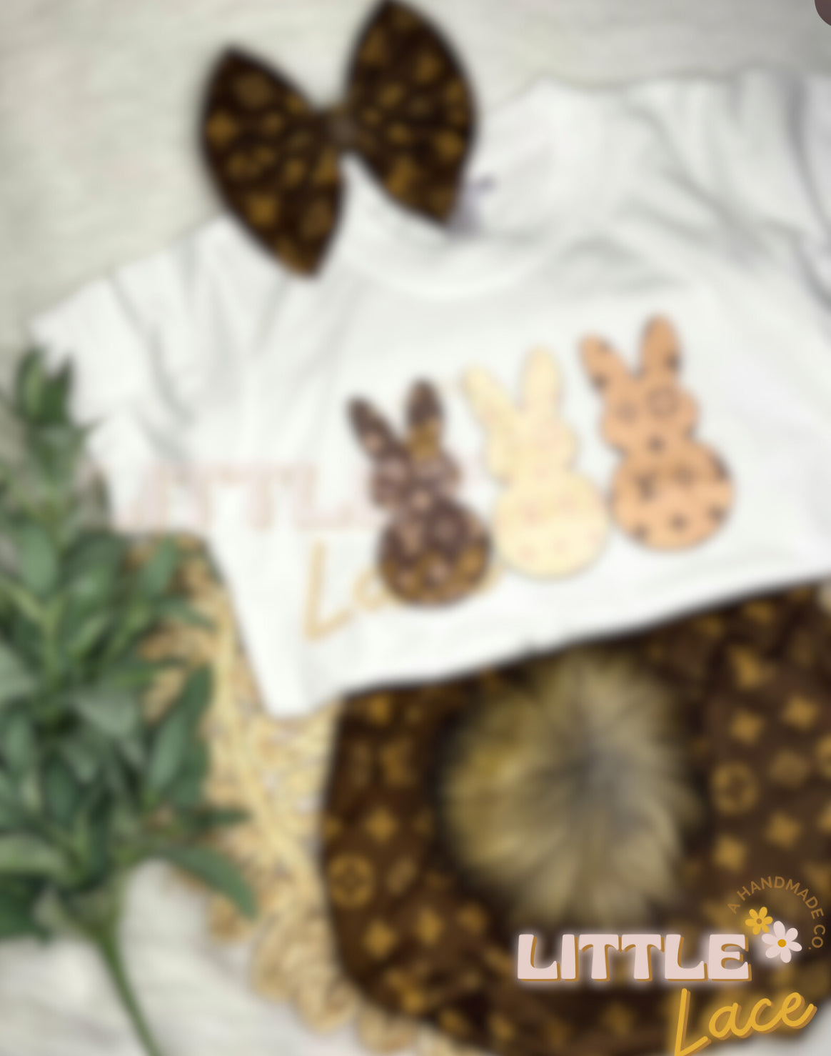 Brown Boujee Bunny Set