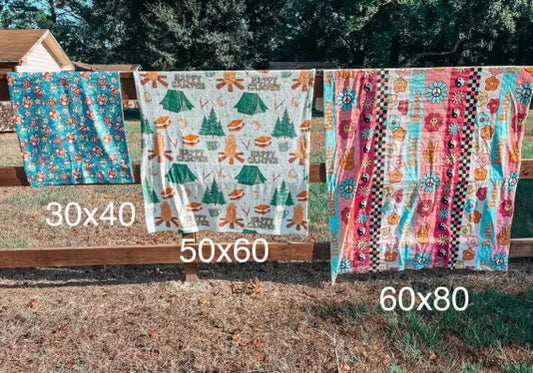 Custom 30x40 Blankets