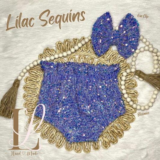 Lilac Sequins Bloomies